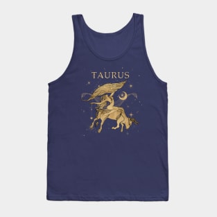 Taurus zodiac sign Tank Top